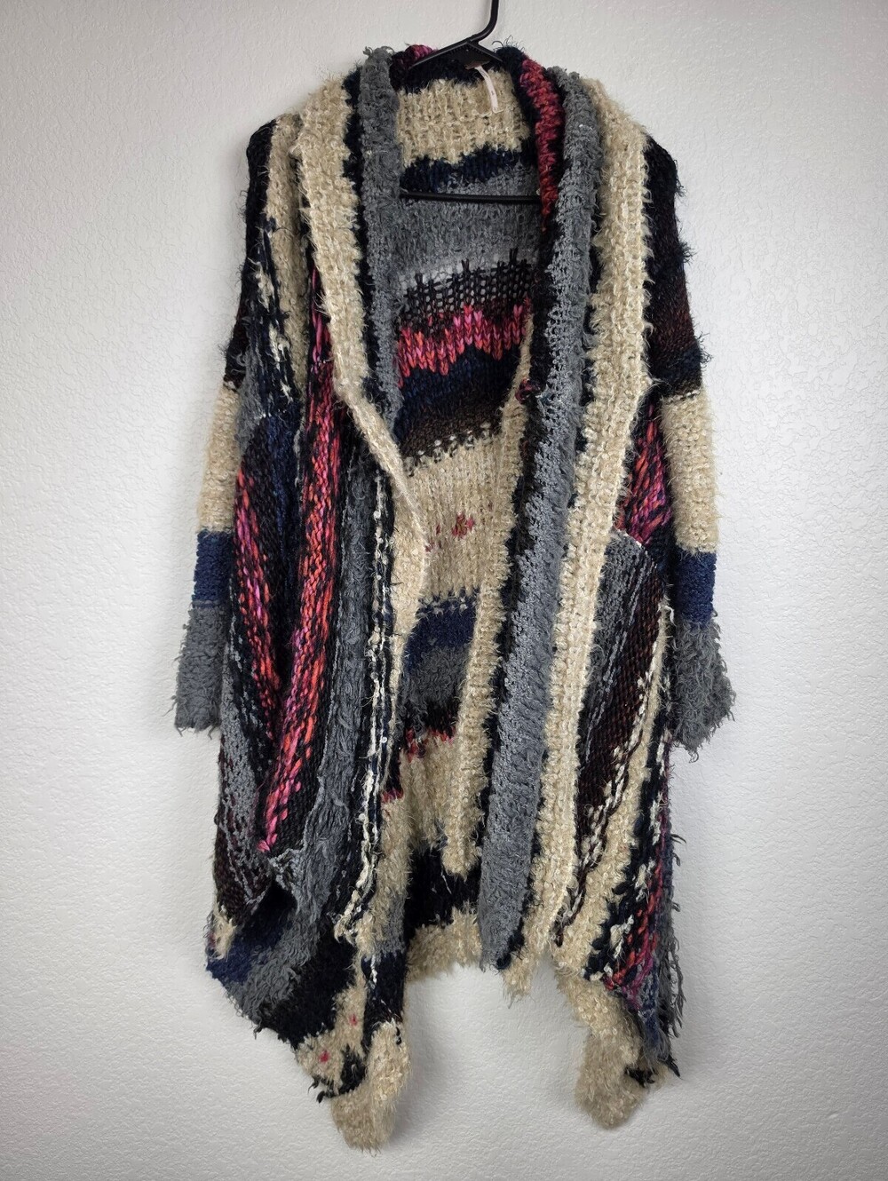 Free People Cozy Multi Color Knit Cardigan